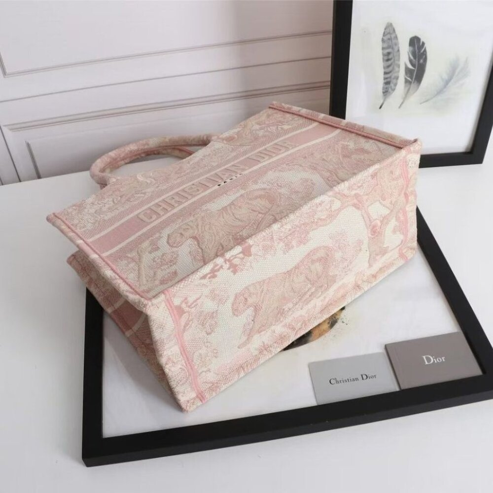 Christian Dior Toile de Jouy Book Tote bags - Medium Canvas - Picture 5 of 7